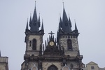 성당 위의 첨탑